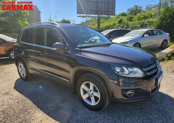 Volkswagen Tiguan cena 59900 przebieg: 146000, rok produkcji 2015 z Brok małe 466